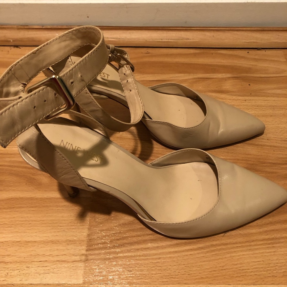 Nine West Slingbacks w/Ankle strap